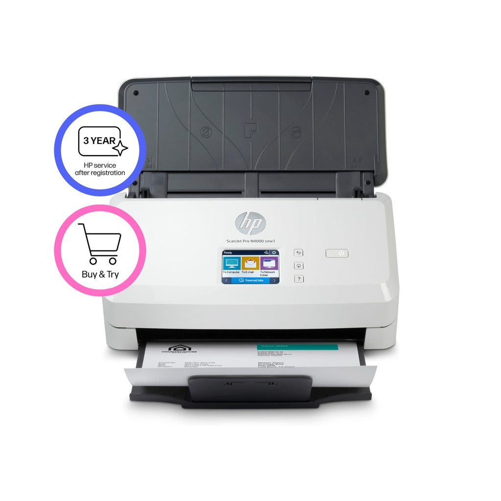 HP ScanJet Pro N4000 snw1 Scanner