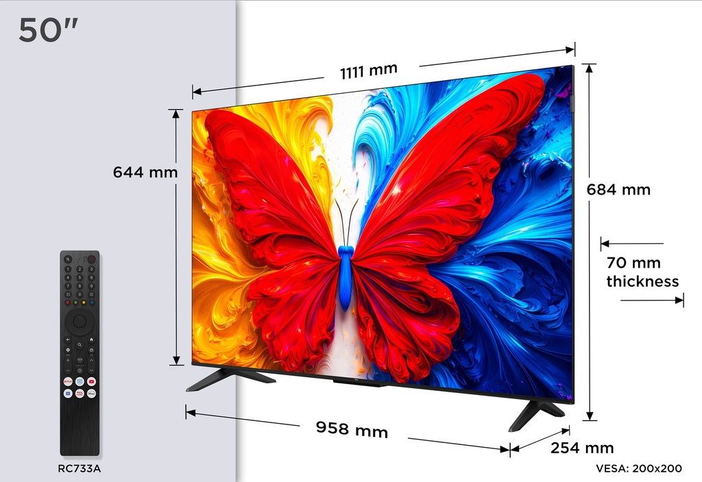 TCL QLED Full HD 50S5L