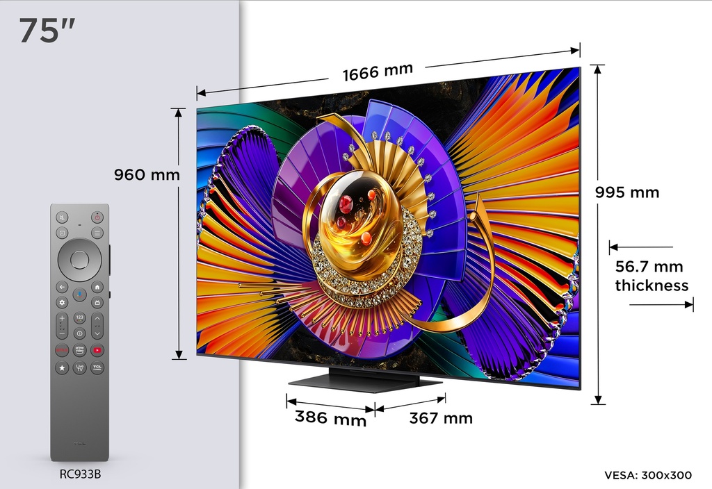 TCL SQD-Mini LED 75MSQLED85L