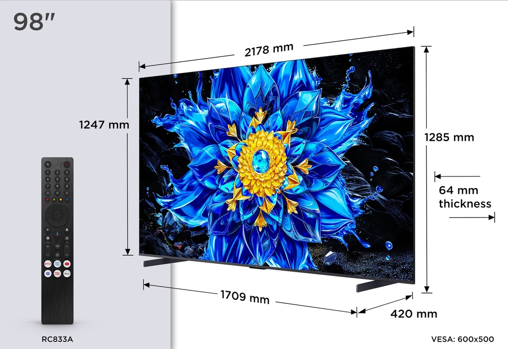 TCL QD-Mini LED 98QLED810L
