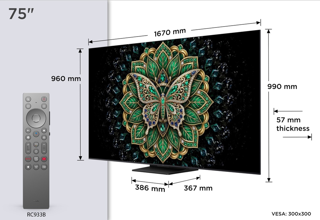 TCL QD-Mini LED 75MQLED75L