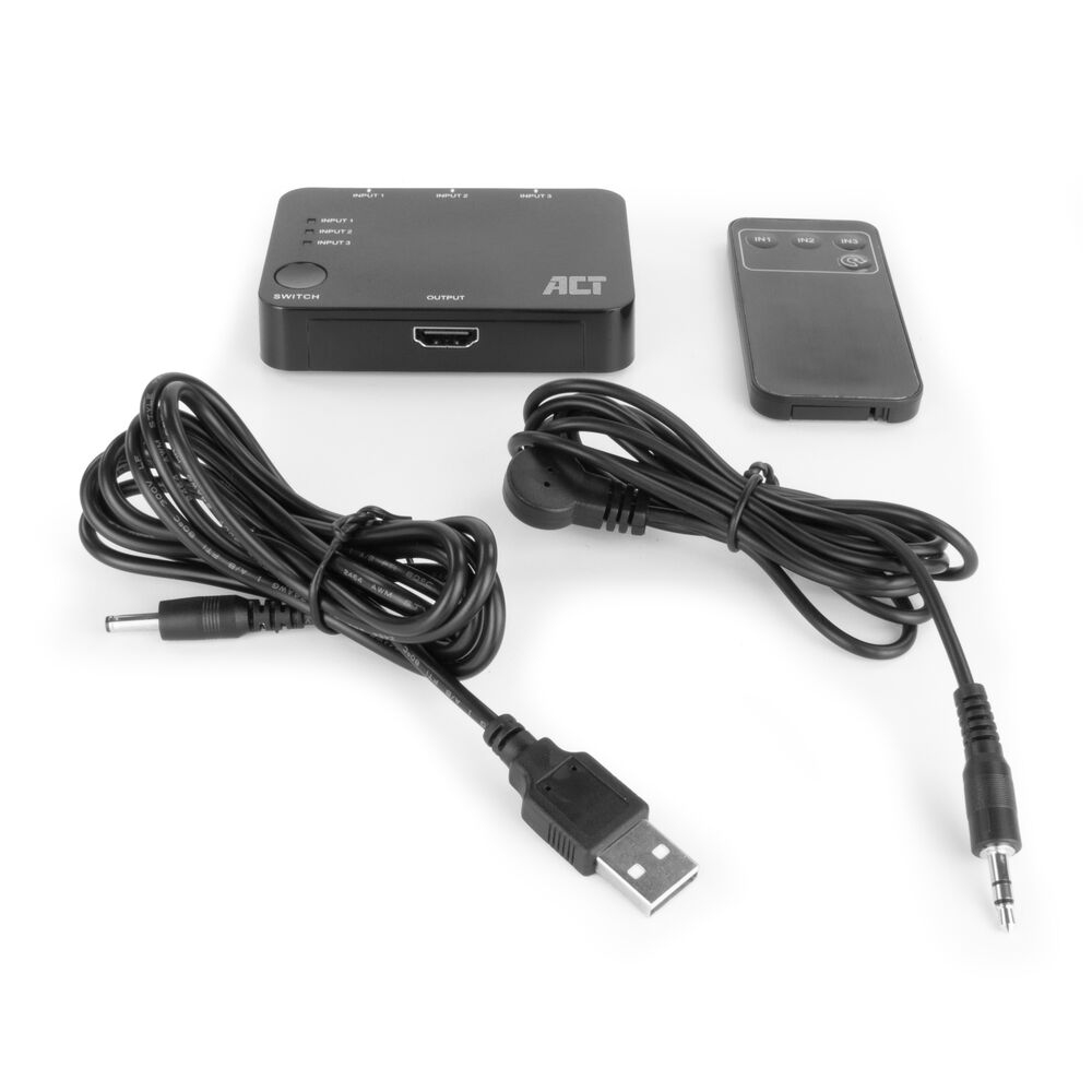 ACT 4K HDMI Switch 3x1