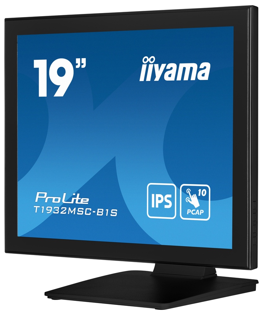 19 inch LCD 5:4 Projective Capacitive 10-Points  Touch Bezel
